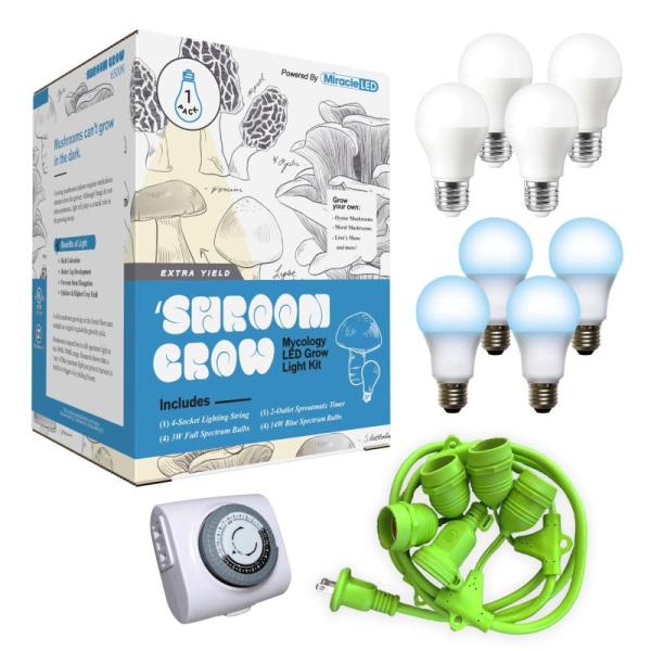 Home Improvement- Miracle LED Shroom Indoor Grow, Moen Shower Lever Handle, LUXE Bidet NEO 320- MSRP $1,554