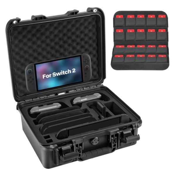 Video Games - WPGEAR Hard Shell Carrying Case, BETMI RGB Wired Pro Switch 2 Controller, HK Studio Sticker - MSRP $7,120