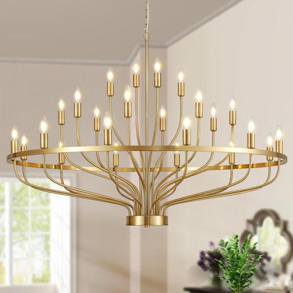 Home Improvement- Widluth Hand-Woven Rattan Chandier, HOLKIRT Brass Wall Sconces, SAMTEEN Tiffany 3-Light -MSRP $15,485