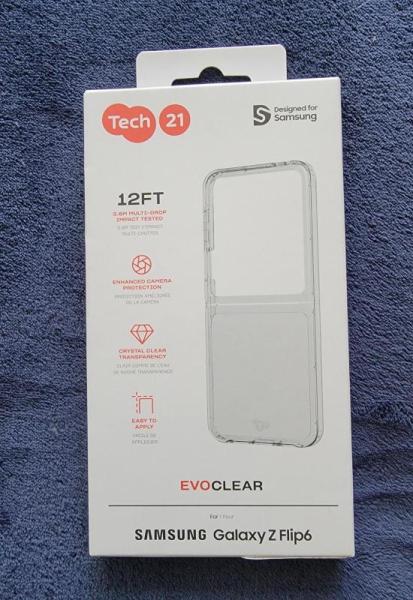 Tech21 Evoclear Case for Samsung Galaxy Z Flip6