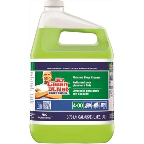 Parcel of Mr. Clean Finished Clear Yellow Floor Cleaner - MSRP $193