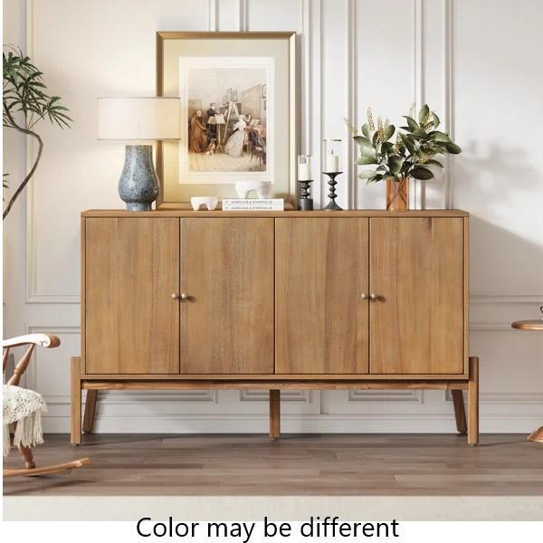 Furniture - George Oliver Vintage Sideboard, Kaveri Sofa Bed, Sebrina 3 Drawer End Table - MSRP $2,807