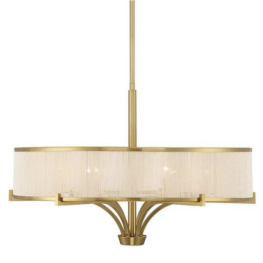 Savoy House 1-7752-6-322 Drum Chandelier - MSRP $1,016
