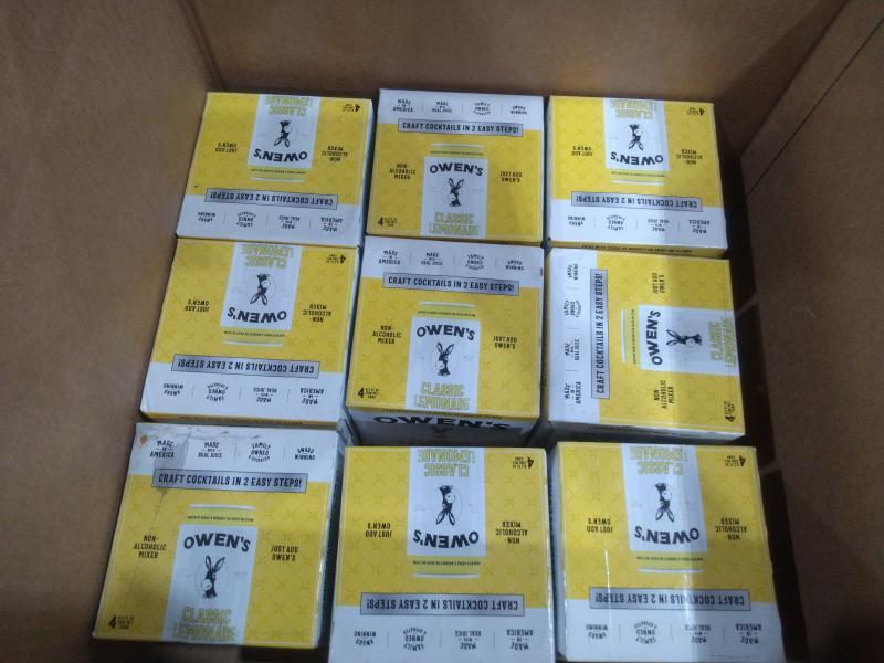 General Merch - Owen's Classic Lemonades & Itek 3-in-1 Wireless Charging Stands - MSRP $1,169