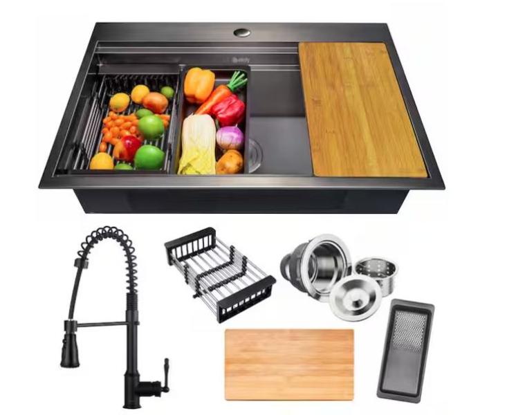 Plumbing - AKDY, Glacier Bay, KeonJinn - Est Retail $2,053 - 1 plt