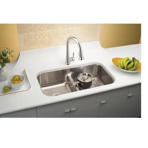 Elkay EAQDUH3118 Stainless Steel Kitchen Sink - MSRP $478