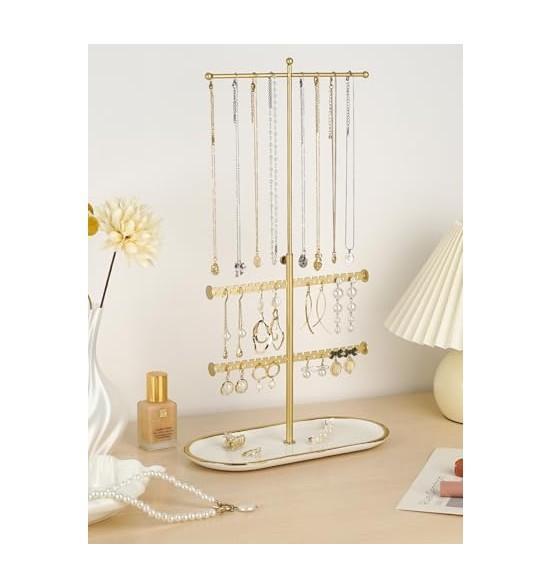 Furniture - Jenseits Jewelry Organizer Stand, Chakme Bath Mat, Bumusty Shoe Rack - MSRP $4,295