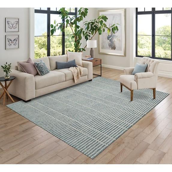 Allen & Roth Serene Sails 8X10 Area Rug, Craftsman Gas Chainsaw, Kohler Rill Bath & Shower Faucet - MSRP $4,971