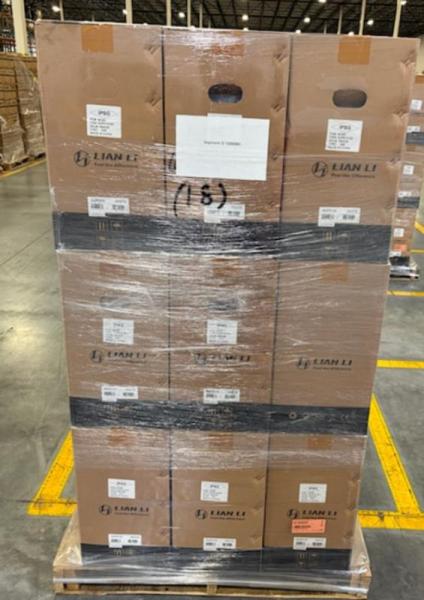 LIAN LI Gaming Desktop PC Case Lot & More - $7.3K - 92 Qty.