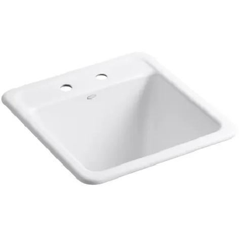 Kohler K-19022-2-0 Cast Iron Utility Sink - MSRP $798
