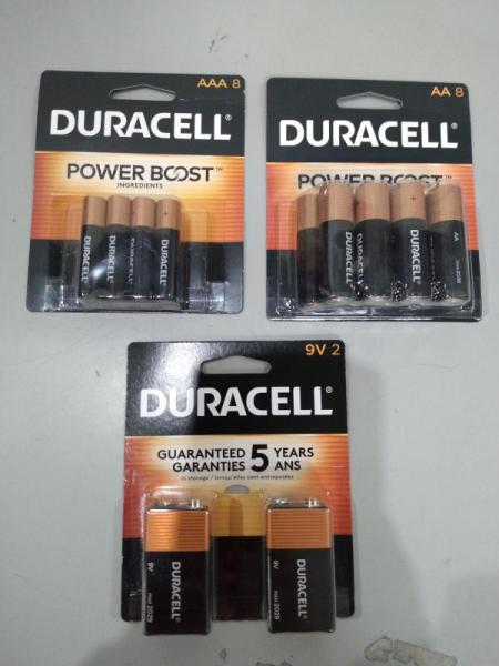 Pallet of Duracell Coppertop Alkaline AAA, AA, 9V, D, C Batteries - MSRP $975