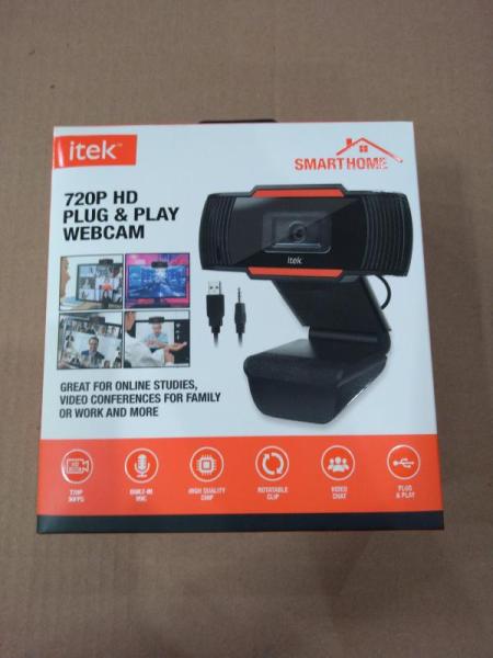 Itek 720P HD Plug and Play Webcam - MSRP $16,193