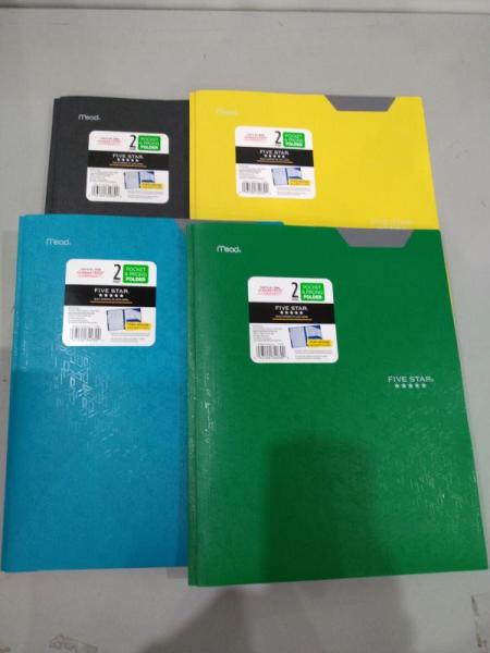 Five Star Stay-Put Pocket & Prong Folders - MSRP $9,377