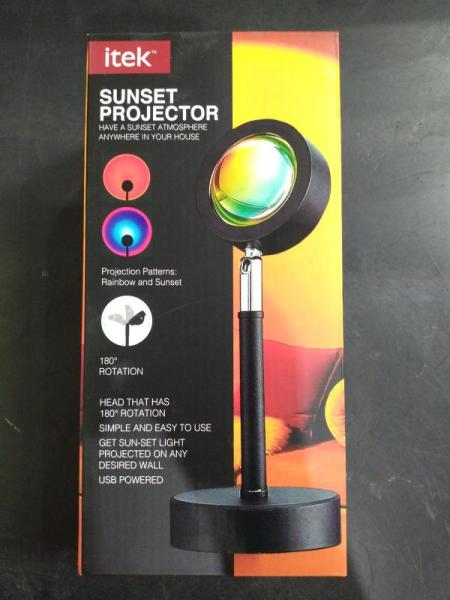 Itek Sunset Projector Lamp - MSRP $5,397