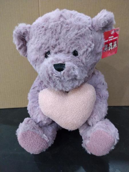 Pallet of Kaisiyang Shaggy Lilac Teddy Bears, Assorted Colors - MSRP $1,150