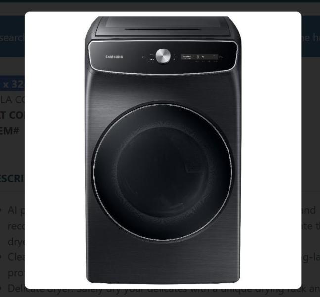 Gas Dryer, Dishwashers & More by Samsung, Whirlpool & Coyote - MSRP $5,579