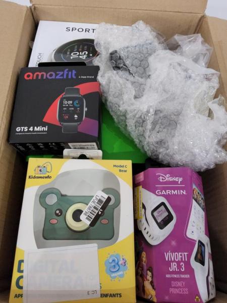 Electronics - Garmin vivofit Tracker, Razer BlackShark Headset, Xbox Wireless Stereo Headset- Est Retail $904