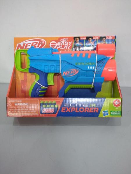 Nerf Elite Jr Explorer Easy-Play Blaster & Assorted Toys - MSRP $1,546