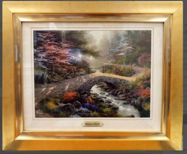 20 Authentic Thomas Kinkade lithographs - Popular selling size