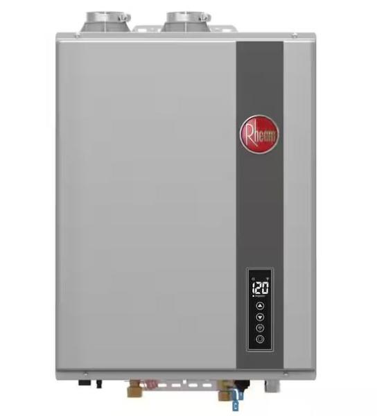 Plumbing - Rheem Tankless Water Heater, AKDY, SKYSHALO, KeonJinn, Glacier Bay, Diversitech - Est Retail $3,298