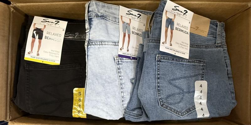 New! Seven Jean Shorts MSRP $2,006
