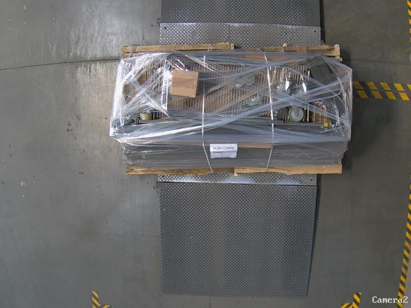 Assorted PDG Rubber Folding Tables, Assorted Metal Shelvings, 70x35x30 Wooden Table w/Metal Base - MSRP $1,650