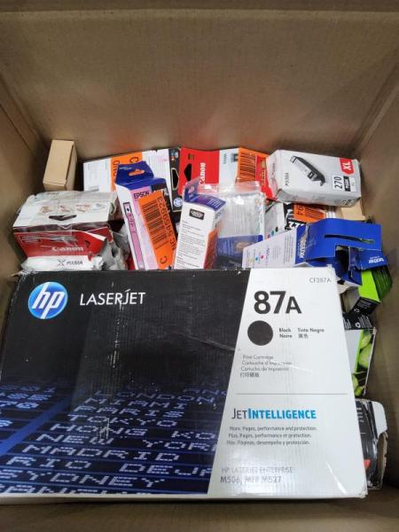 Printer Ink & Toner - HP, Epson, Brother, Canon - MSRP $2,792