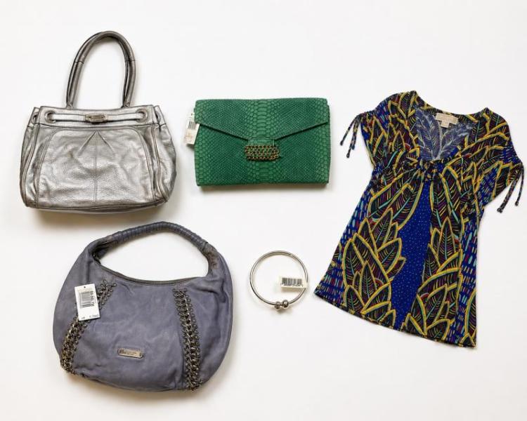 MICHAEL KORS, B.MAKOWSKY, CASHIMI BAGS. JEWELRY.CLOTHES.COSMETICS.