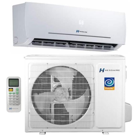 Hessaire 12K BTU  Ductless Mini Split Air Conditioner and Heat Pump - Est Retail $1,536- 1plt