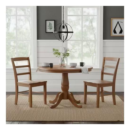 Mixed Lot - International Concepts Dining Chairs, Signature Design Barstool, Skyshalo Cart - Est Retail $2,742- 1plt