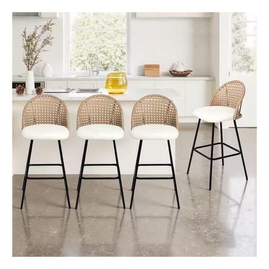 Mixed Lot - Uixe Bar Stool Set of 4, Lucid Mattress, Coaster Dewey Counter Height Stools - Est Retail $2,680- 1plt