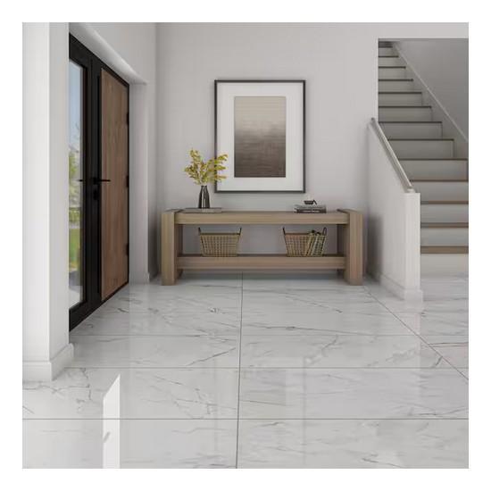 Daltile Kesler Marble Avorio Porcelain Tile - Est Retail $1,236- 1plt