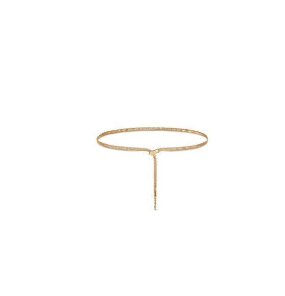 Jewelry - Ettika Minimalist Adjustable Chain Belt, Baublebar Briny Baby Olive Bag Charm - Original MSRP $1,249