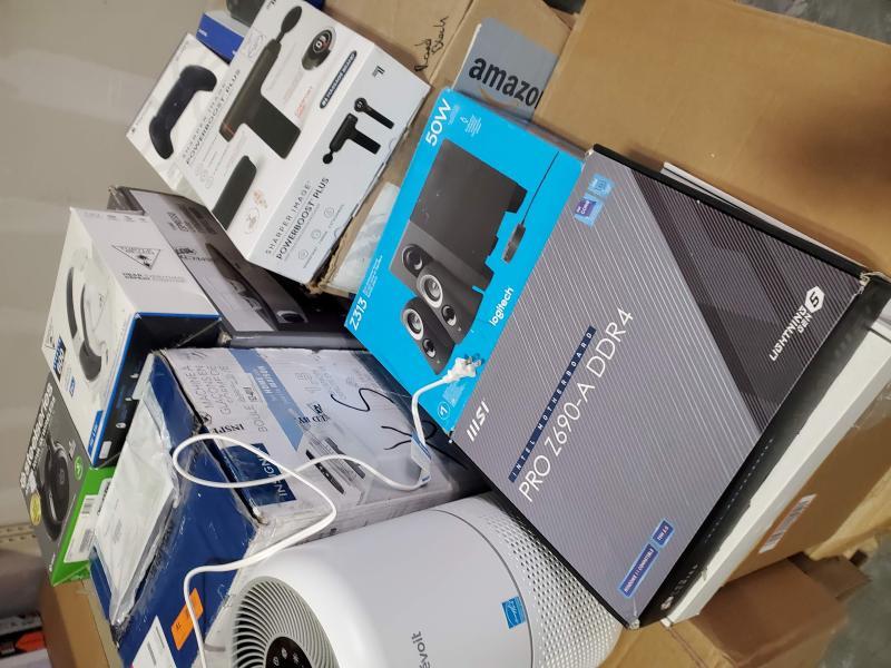 Sony, Samsung, Asus, MSI Electronics and Household MSRP $9,144.42
