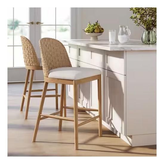 Mixed Lot - Nathan James Rikki Bar Stools, Polibi Hall Tree, Byblight Lauren Shoe Cabinet - Est Retail $3,516- 1plt