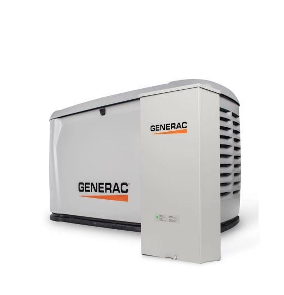 Generac 7328 Standby Generator - MSRP $8,059