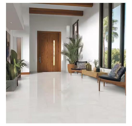 MSI Calgary Onyx Polished White Onyx Stone Look Porcelain Rectangle Tile - Est Retail $1,355- 1plt
