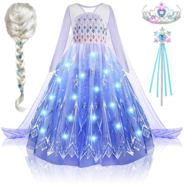 Toy - Latocos Light Up Princess Costume, POOLACC Inflatable Tanning Pools, JTILEZU 300pc Magnetic Blocks - MSRP $3,272