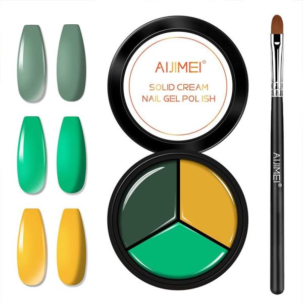 Beauty- AIJIMEI 3-1 Solid Gel Nail Polish Cream, Miroksh Ribbon Hair Bow Clip Barrettes, Hush Foundations -MSRP $13,559
