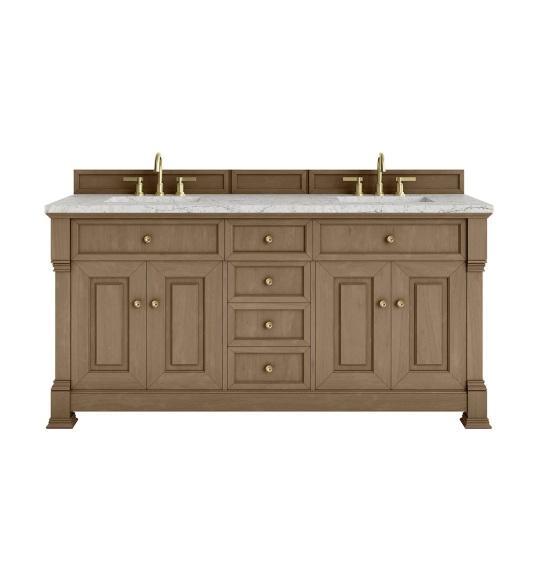 Vanities & Plumbing - James Martin Vanities 547-V72-BKO-3EJP Vanity Set, American Standard Toilet - MSRP $5,314
