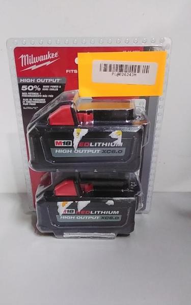 M18 18-Volt Lithium-Ion High Output 6.0Ah Battery Pack (2-Pack) - MSRP $299