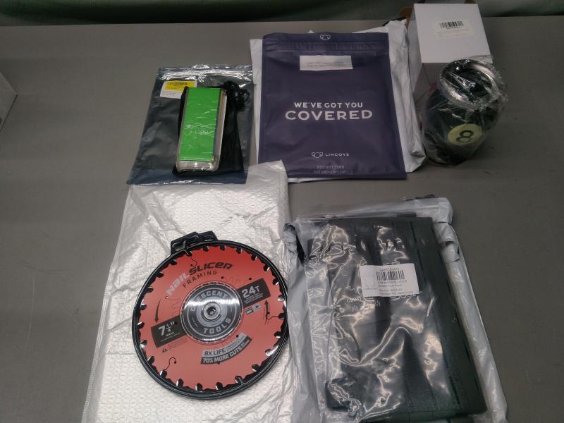General Merchandise - Resistance Bands Set 5, Travel 2pk Pillow Protector 13x18, Resistance Bands, Yoga Sets -MSRP $882