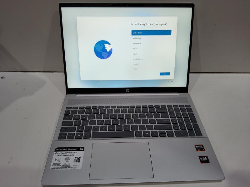 A Grade - HP OmniBook 5 16" 2K AI Laptop: AMD Ryzen AI 7 350, 16GB DDR5, 1TB SSD, AMD Radeon 860M - MSRP $699