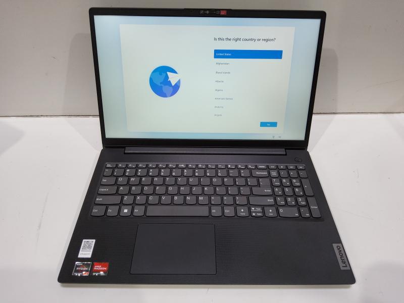 A Grade - Lenovo V15 G4 ABP 15.6" FHD Laptop, AMD Ryzen 7, 16GB RAM, 512GB SSD, Black - MSRP $999