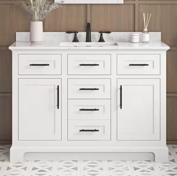 Kitchen & Bath - HDC DOVETON 48 IN. W X 19 IN. D X 34.50 - Est Retail $1,005- 1plt