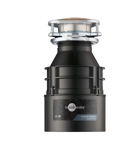 Badger Garbage Disposal, Barton Seeded Glass Pendant Light, Xtreme 100' Garden Hose - MSRP $2,877