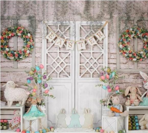 Camera - Kate 8'x8' Easter Day Backdrop, VMEI Blink Camera Mounts, He is Risen Easter Backdrop - MSRP $1,144