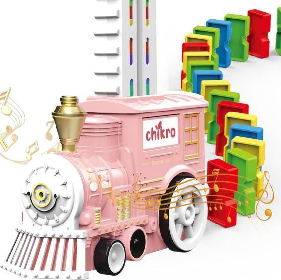 Toys - Chikro Domino Train, Toaper Prefilled Easter Eggs, Mailuren Dinosaur Magnetic Fishing Game - MSRP $8,337