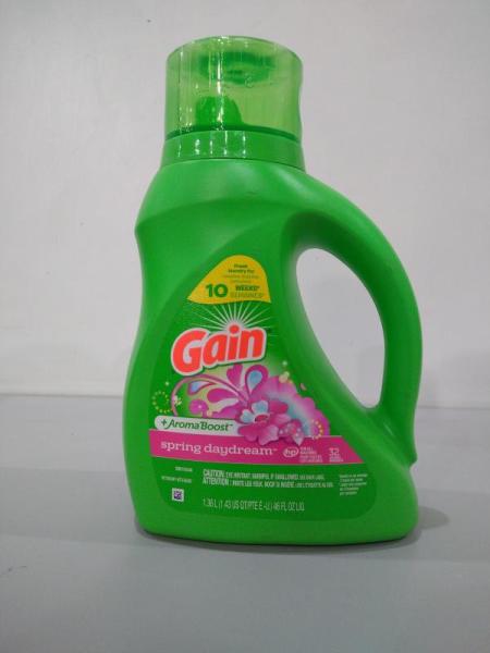 Pallet of Gain Liquid Laundry Detergents, Spring Daydream Scent - MSRP $2,876