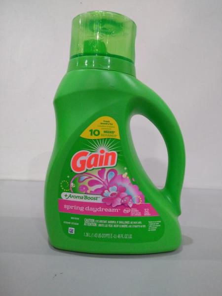 Pallet of Gain Liquid Laundry Detergents, Spring Daydream Scent - MSRP $2,876